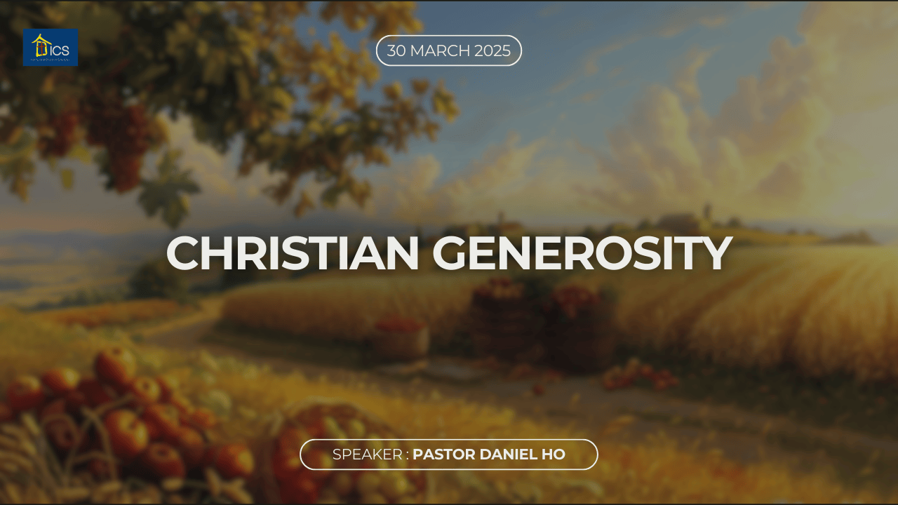 CHRISTIAN GENEROSITY