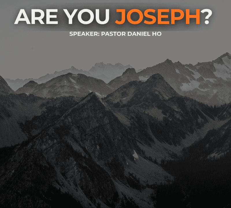 Are you Joseph?