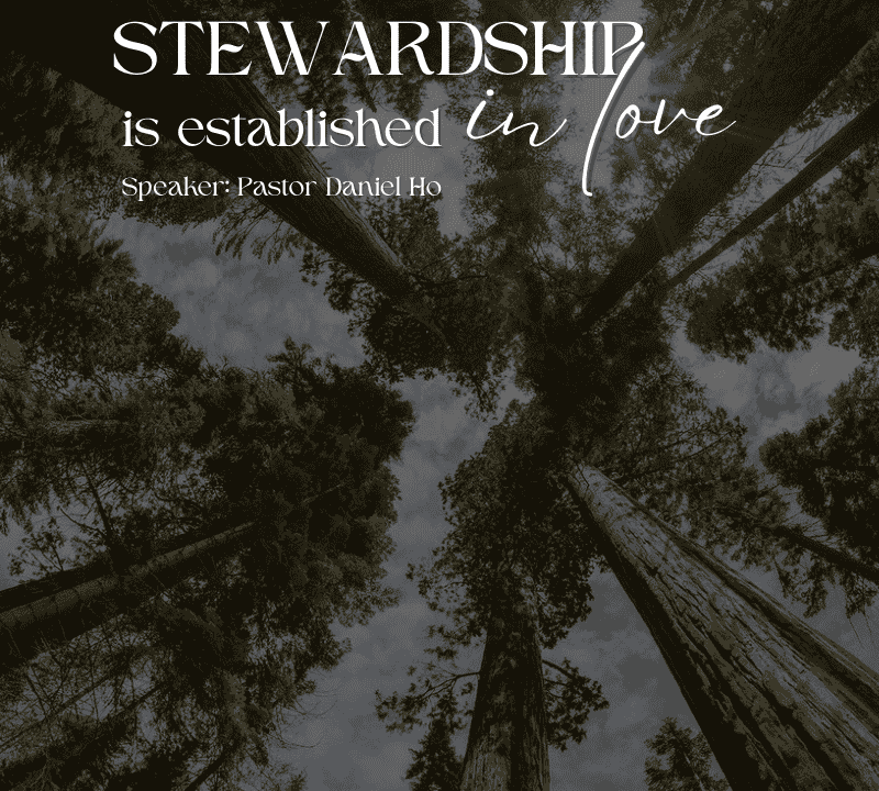 Stewardship Is Established in Love