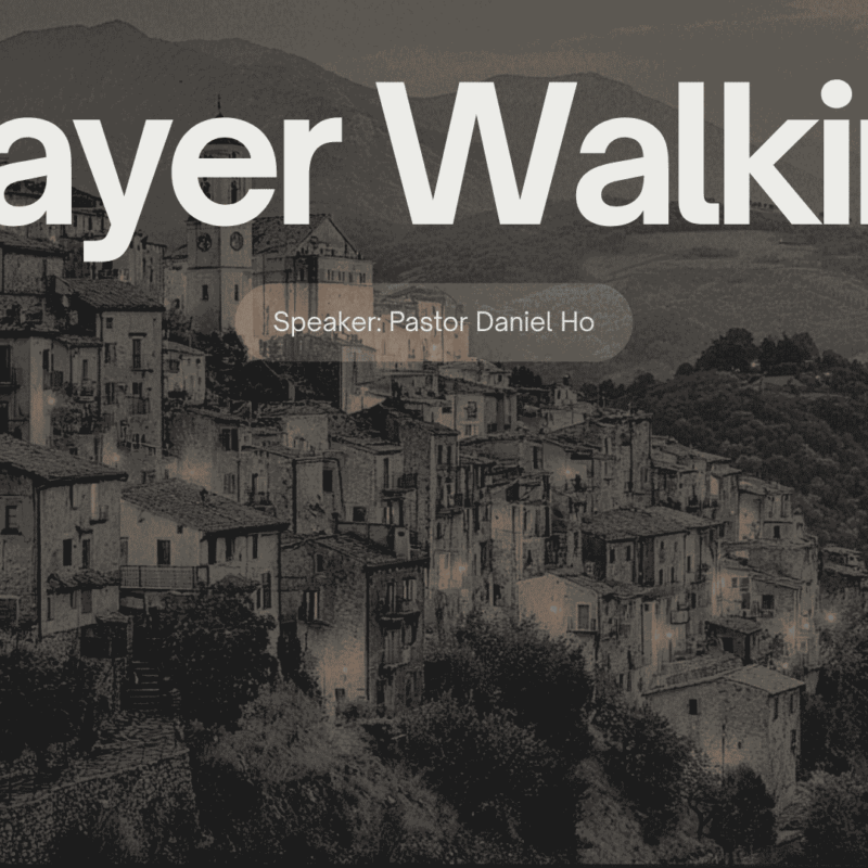 Prayer Walking